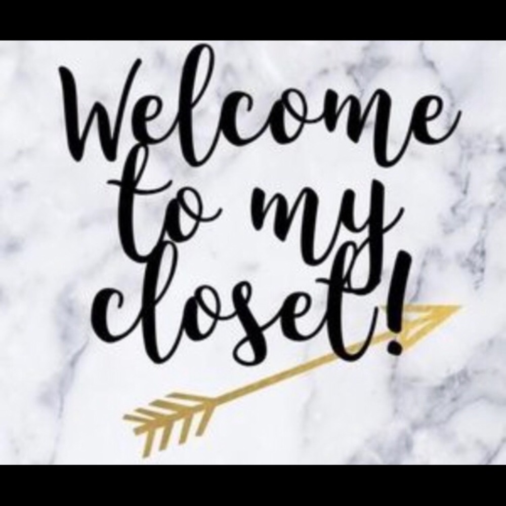 Welcome to my closet!